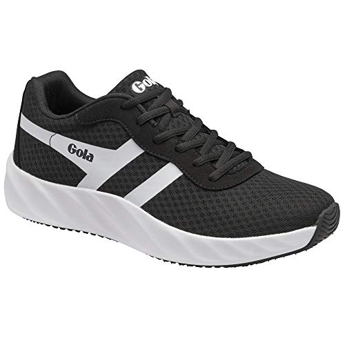 Gola Herren Draken Straßen-Laufschuh, schwarz/weiß von Gola