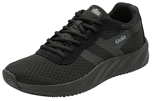 Gola Herren Draken Straßen-Laufschuh, schwarz Uni, 40 EU von Gola