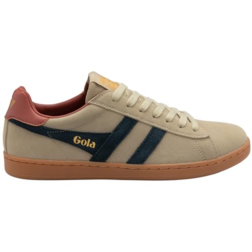 Gola Herren Equipe II Suede Schuhe, Bone-Navy-Rust, 43 von Gola