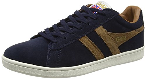 Gola Herren Equipe Suede Low-Top, Blau (Navy/tobacco Ef), 43 EU von Gola