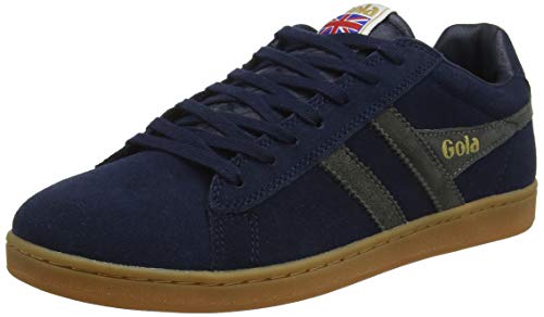 Gola Herren Equipe Suede Sneaker, Blau (Navy/Ash/Gum Ae), 41 EU von Gola