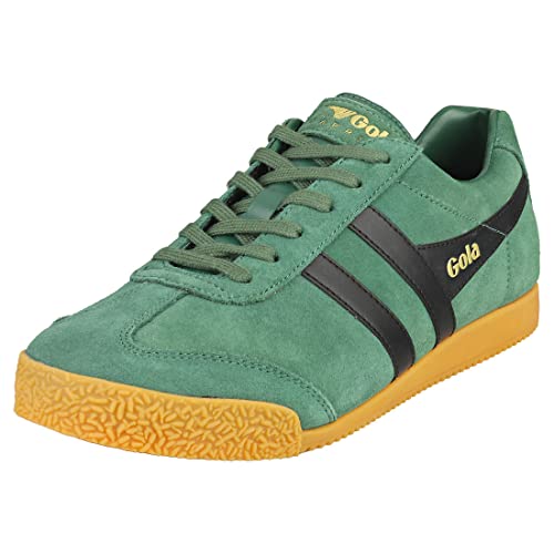 Gola Herren Harrier Sneaker, Evergreen/Black, 44 EU von Gola