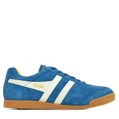 Gola Herren Harrier Sneaker, Marineblau, gebrochenes Weiß, Sonne, 45 EU Gola Herren Harrier Sneaker, Marineblau, gebrochenes Weiß, Sonne, 45 EU von Gola