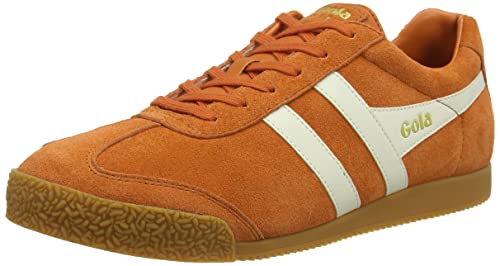 Gola Herren Harrier Sneaker, Moody Orange/Off White, 44 EU von Gola