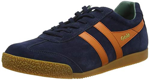 Gola Herren Harrier Sneaker, Navy/Moody Orange/Sage, 46 EU von Gola