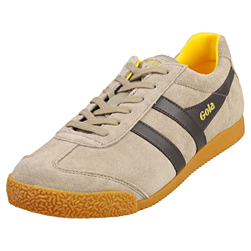 Gola Herren Harrier Sneaker, Rhino Dunkelbraun Sonne, 41 EU von Gola