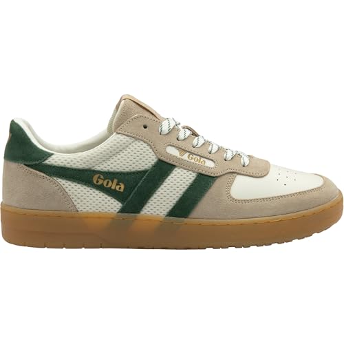 Gola Herren Hawk '83 Schuhe, Off White-Bone-Evergreen-Gum, 44 Gola Herren Hawk '83 Schuhe, Off White-Bone-Evergreen-Gum, 44 von Gola