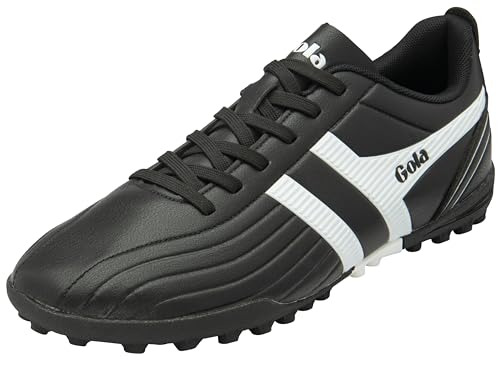 Gola Herren Super Cobra Turf Fußballschuh, schwarz/weiß, 40 EU von Gola