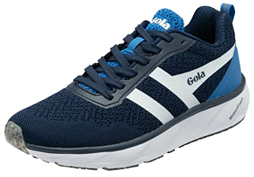 Gola Herren Typhoon Rmd Laufschuh, Marineblau, Weiß, Azurblau, 40 EU von Gola