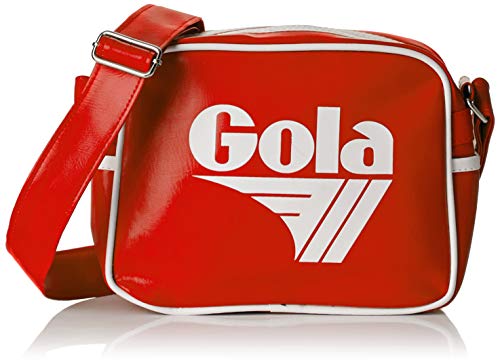 Gola Micro Redford, Unisex-Erwachsene Kuriertasche, Rot (Red/White) von Gola