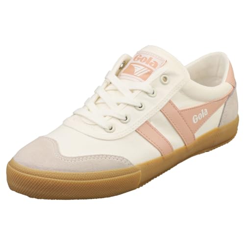 Gola Modische Badminton-Sneaker für Damen, Off White Pink, 38 EU von Gola