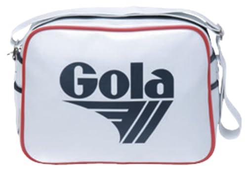 Gola Redford Messenger Bag - White/Navy/Red von Gola