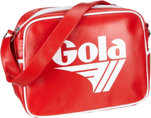 Gola Redford CUB901 Unisex - Erwachsene Henkeltaschen, Rot (Red/White), 36x27x12 cm (B x H x T) von Gola