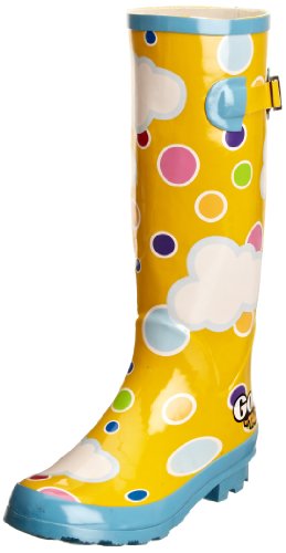 Gola Sunshine Splash, Damen Arbeits-Gummistiefel, Mehrfarbig - Sky Blue/Yellow - Größe: 40 von Gola