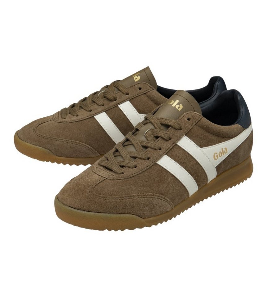 Gola Torpedo Wildleder 2025 tobaccobraun/weiss/navy Herren Sneaker von Gola