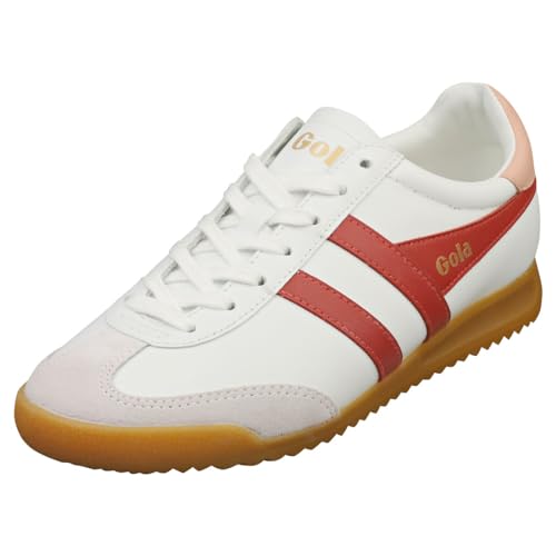 Gola Torpedo modische Damen-Sneaker, White Clay Pink, 40 EU von Gola