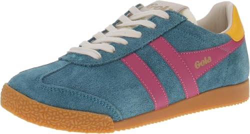 Gola Unisex Elan Sneaker, Peacock/Fuchsia/Sun, 38.5 EU Gola Unisex Elan Sneaker, Peacock/Fuchsia/Sun, 38.5 EU von Gola