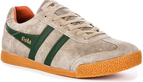 Gola Unisex Harrier Sneaker, Rhino/Evergreen/Moody Orange, 40 EU Gola Unisex Harrier Sneaker, Rhino/Evergreen/Moody Orange, 40 EU von Gola