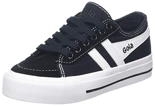 Gola Unisex-Kinder Cka667 Sneaker, Schwarz (Black/White BW), 32 EU von Gola