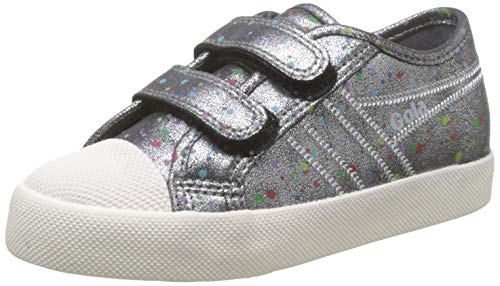 Gola Unisex-Kinder Coaster Shimmer Dot Sneaker, Schwarz (Black/Multi Bz), 28 EU von Gola