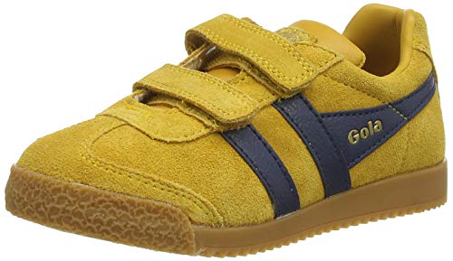 Gola Unisex-Kinder Harrier Velcro Sneaker, Sun Navy von Gola