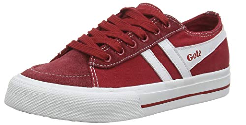 Gola Unisex-Kinder Quota Ii Sneaker, Rot (Deep Red/White Rw), 32 EU von Gola