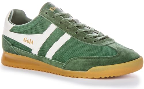 Gola Unisex Tornado Sneaker, Evergreen/Off White, 40 EU Gola Unisex Tornado Sneaker, Evergreen/Off White, 40 EU von Gola
