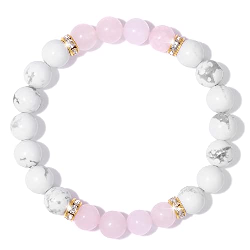 GolbalJew Heilung Armband Für Frauen Angst Perlen Armbänder Schmuck Heilung Stein Kristall Armband Stress Relief Yoga Perlen Chakra Armbänder Geschenke Für Frauen Rosa, eine größe, Stein, Keine, one GolbalJew Heilung Armband Für Frauen Angst Perlen Armbänder Schmuck Heilung Stein Kristall Armband Stress Relief Yoga Perlen Chakra Armbänder Geschenke Für Frauen Rosa, eine größe, Stein, Keine, one von GolbalJew