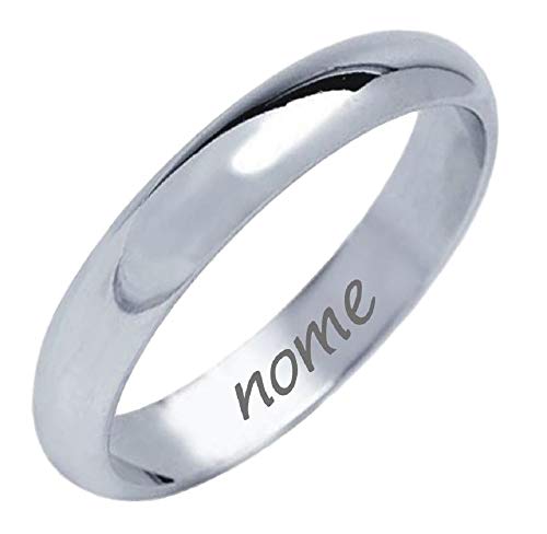 Verlobungsring 925 Sterling Silber Kostenlose Gravur Ring Made in Italy (70 (22.3)) von Gold Gala