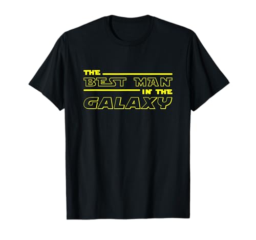 Best Man in Galaxy by Gold Lions T-Shirt Best Man in Galaxy by Gold Lions T-Shirt von Gold Lions - Men's Quality