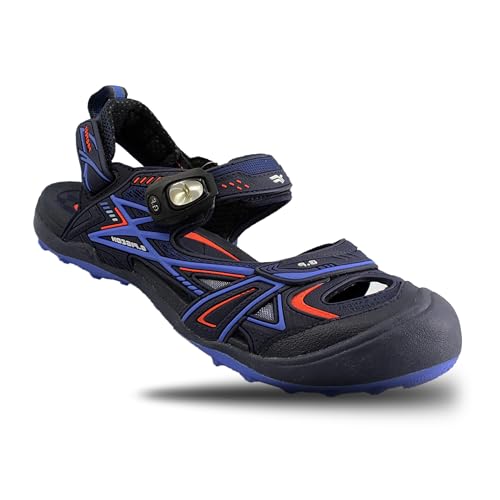 Gold Pigeon Shoes Kinder-Zehenschutz, einfacher Schnappverschluss, geschlossene Zehenpartie, Sportler-Sandalen, 1642-24 Blau, 5-5.5 Big Kid Gold Pigeon Shoes Kinder-Zehenschutz, einfacher Schnappverschluss, geschlossene Zehenpartie, Sportler-Sandalen, 1642-24 Blau, 5-5.5 Big Kid von Gold Pigeon Shoes