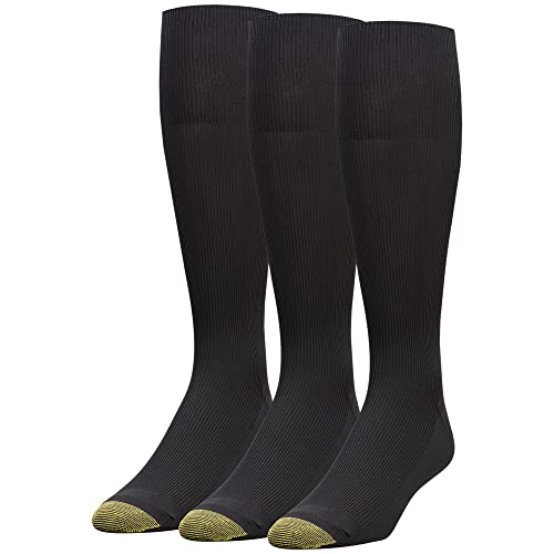 Gold Toe Herren Metropolitan-kledingsokken, 3 paar dress socks, Schwarz, Einheitsgröße EU von Gold Toe