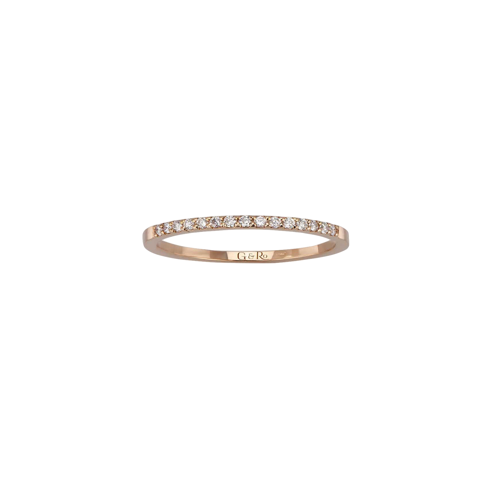 ANILLO HALF BAND L von Gold & Roses