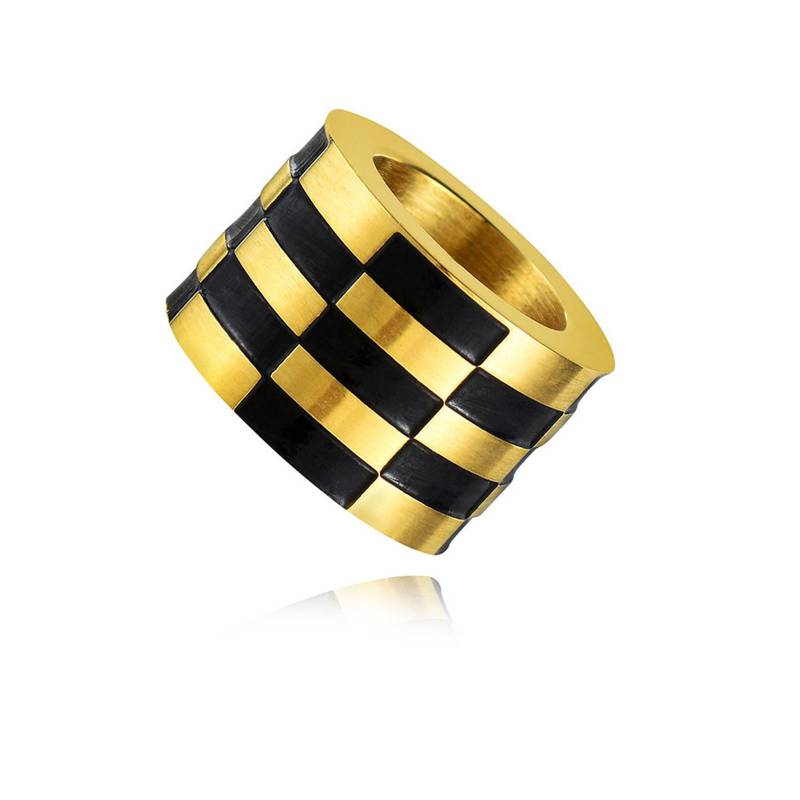 Beads Perlen Bart Perle Edelstahl Diy Metall Designperlen Großloch 6mm Cnc Firestone Bead Nr. 08 von Gold77de