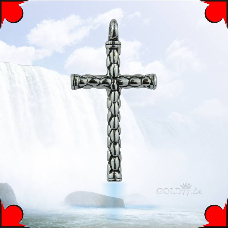 Schmuckanhänger Kettenanhänger Kreuz Herren Aus Massivem Edelstahl Schmuckanhänger Kettenanhänger Kreuz Herren Aus Massivem Edelstahl von Gold77de