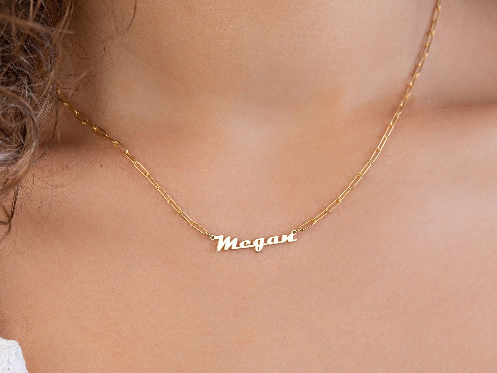 Namenskette Aus 925Er Silber Personalisierter Schmuck Geschenk von GoldAndPieces