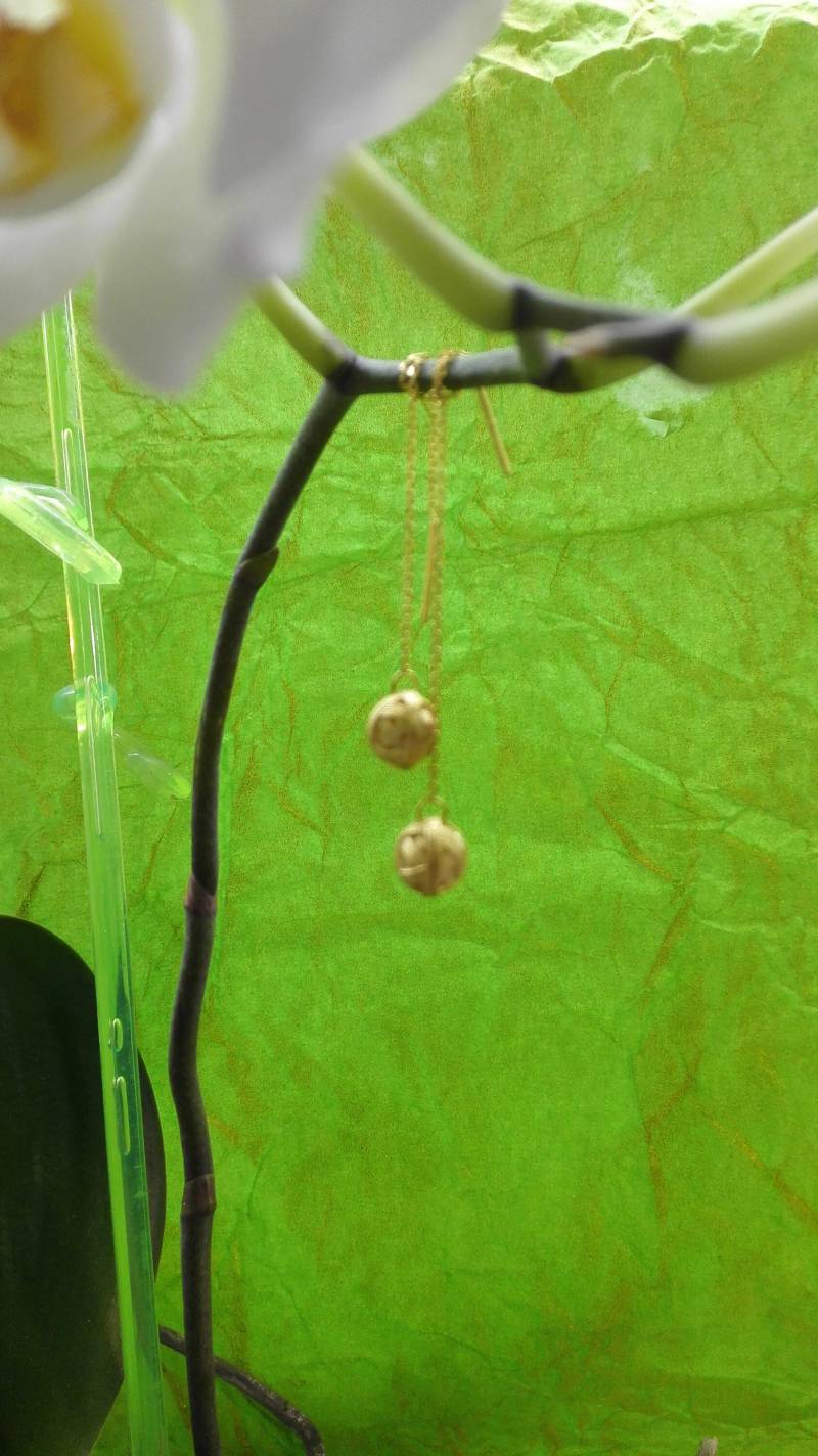 Lange Ohrringe Kette Bead von GoldAnt