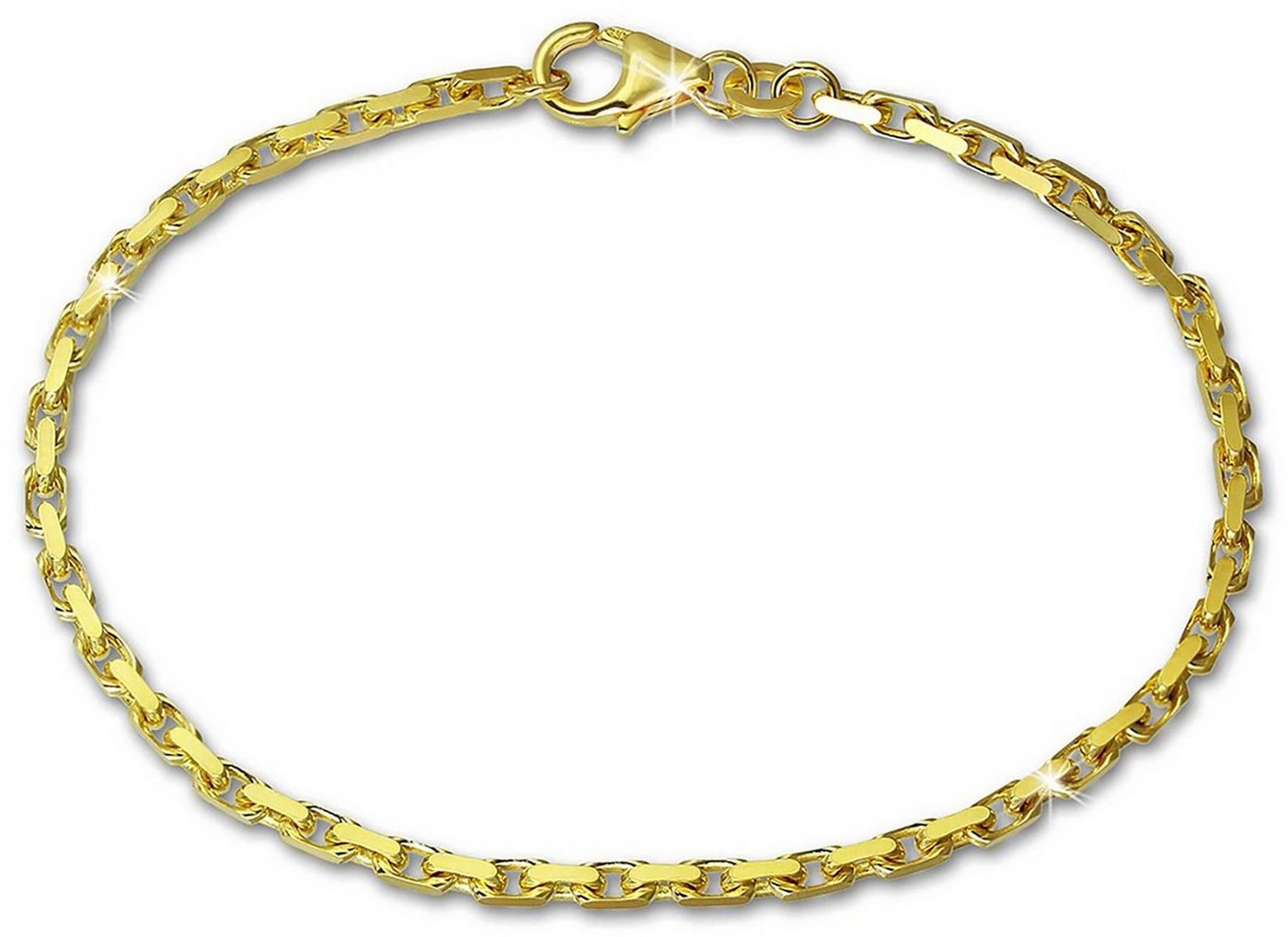 GoldDream Goldarmband GoldDream 18,5cm Armband Anker (Armband), Damen Armband (Anker) ca. 18,5cm, 333 Gelbgold - 8 Karat, Farbe: gold von GoldDream