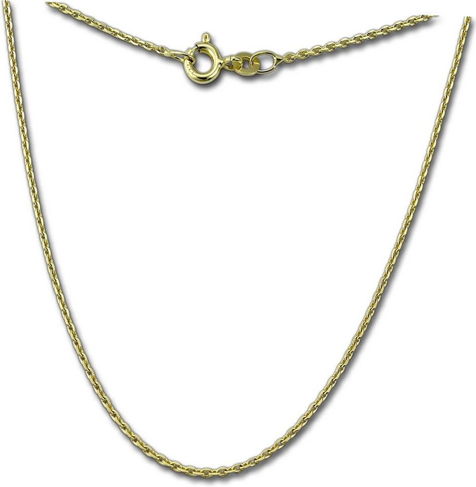 GoldDream Goldkette GoldDream Collier Halskette 8K Gold (Collier), Damen Colliers Halskette 45cm, 333 Gelbgold - 8 Karat Echtgold, 333er von GoldDream