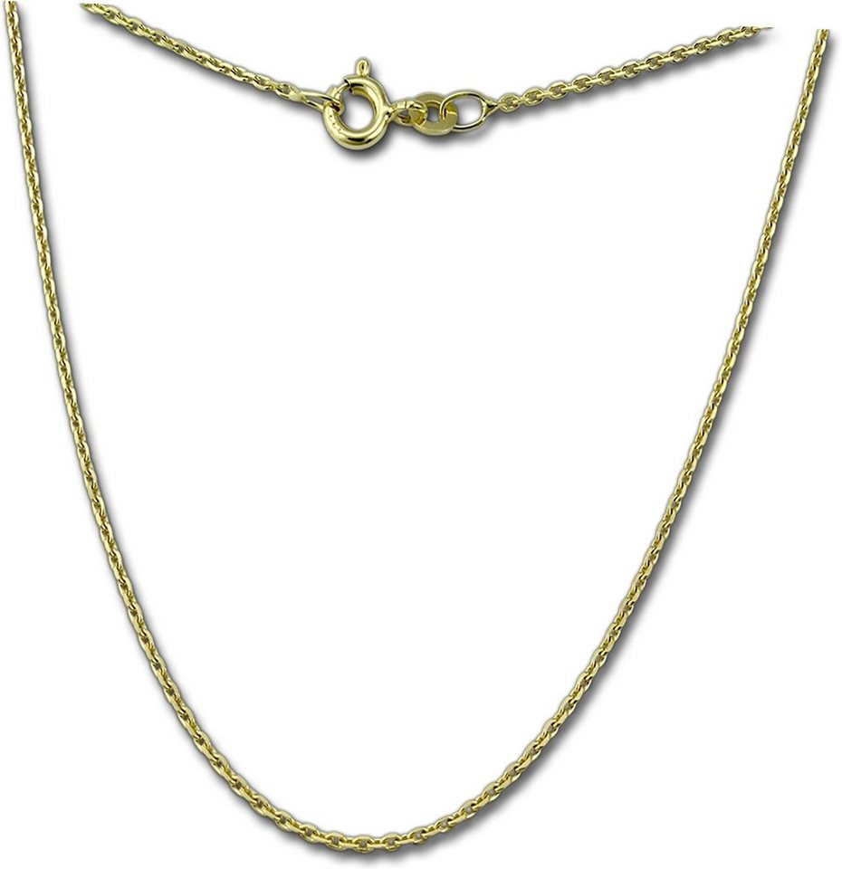 GoldDream Goldkette GoldDream Collier Halskette 8K Gold (Collier), Damen Colliers Halskette 55cm, 333 Gelbgold - 8 Karat Echtgold, 333er von GoldDream