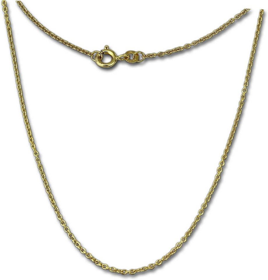 GoldDream Goldkette GoldDream Collier Halskette 333Gold (Collier), Damen Colliers Halskette 36cm, 333 Gelbgold - 8 Karat Echtgold, 333er von GoldDream