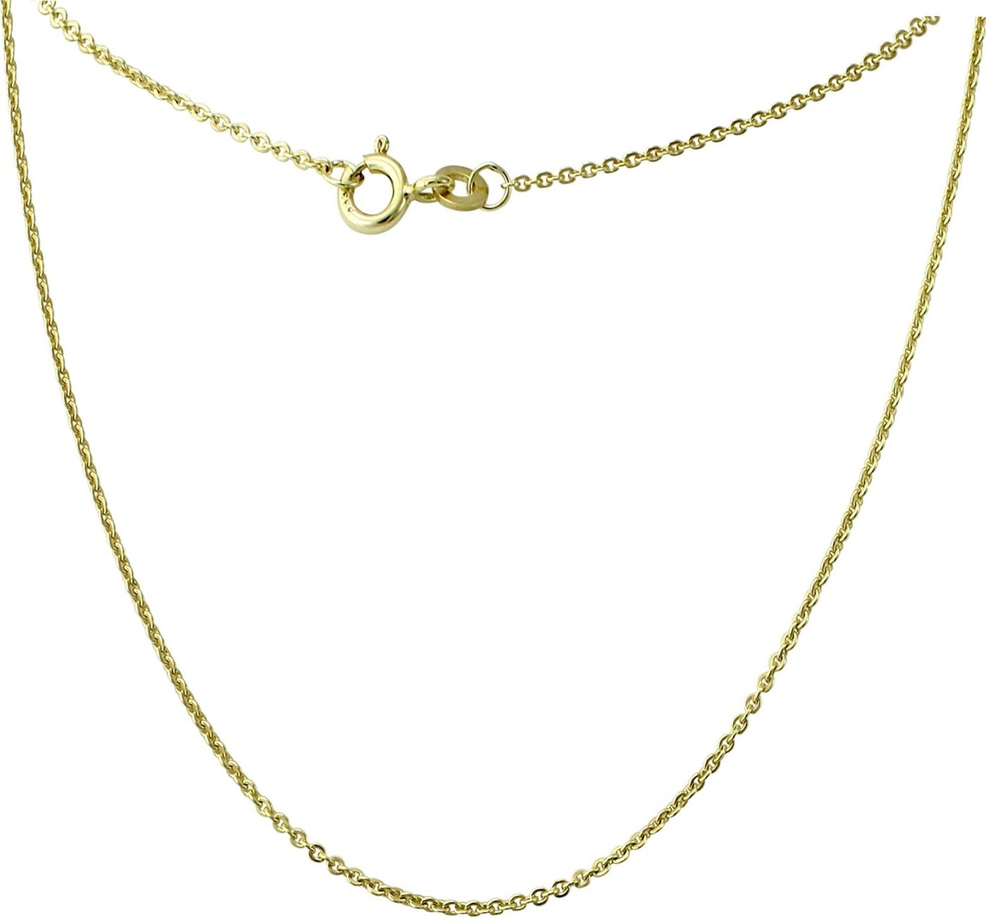 GoldDream Goldkette GoldDream Damen Colliers Halskette 36cm (Collier), Damen Colliers Halskette 36cm, 333 Gelbgold - 8 Karat, Farbe: goldfarb von GoldDream