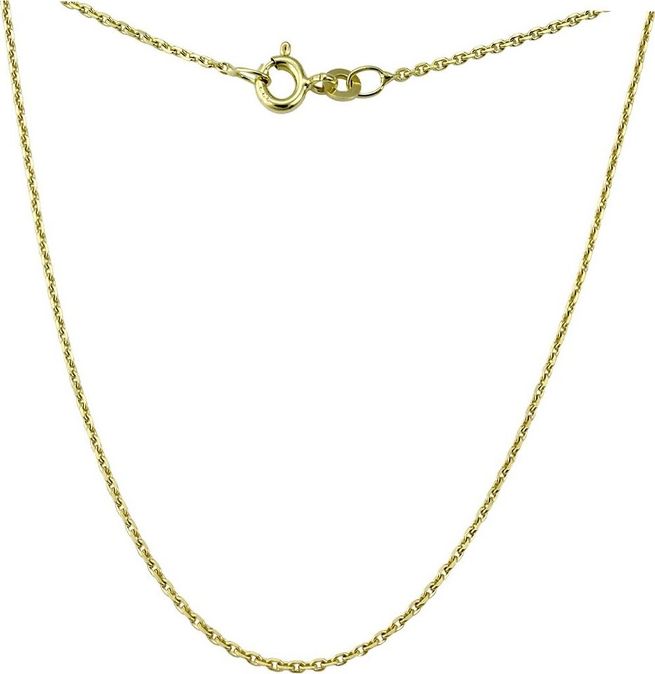 GoldDream Goldkette GoldDream Damen Colliers Halskette 42cm (Collier), Damen Colliers Halskette 42cm, 333 Gelbgold - 8 Karat, Farbe: goldfarb von GoldDream