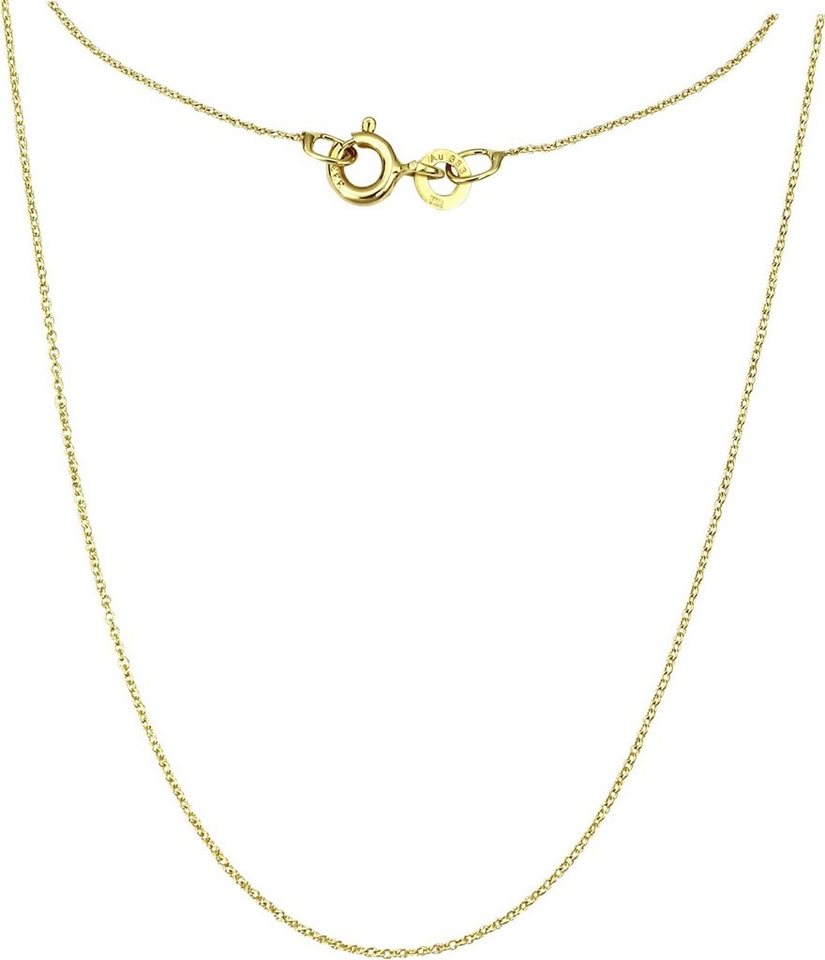 GoldDream Goldkette GoldDream Damen Colliers Halskette 36cm (Collier), Damen Colliers Halskette 36cm, 333 Gelbgold - 8 Karat, Farbe: goldfarb von GoldDream