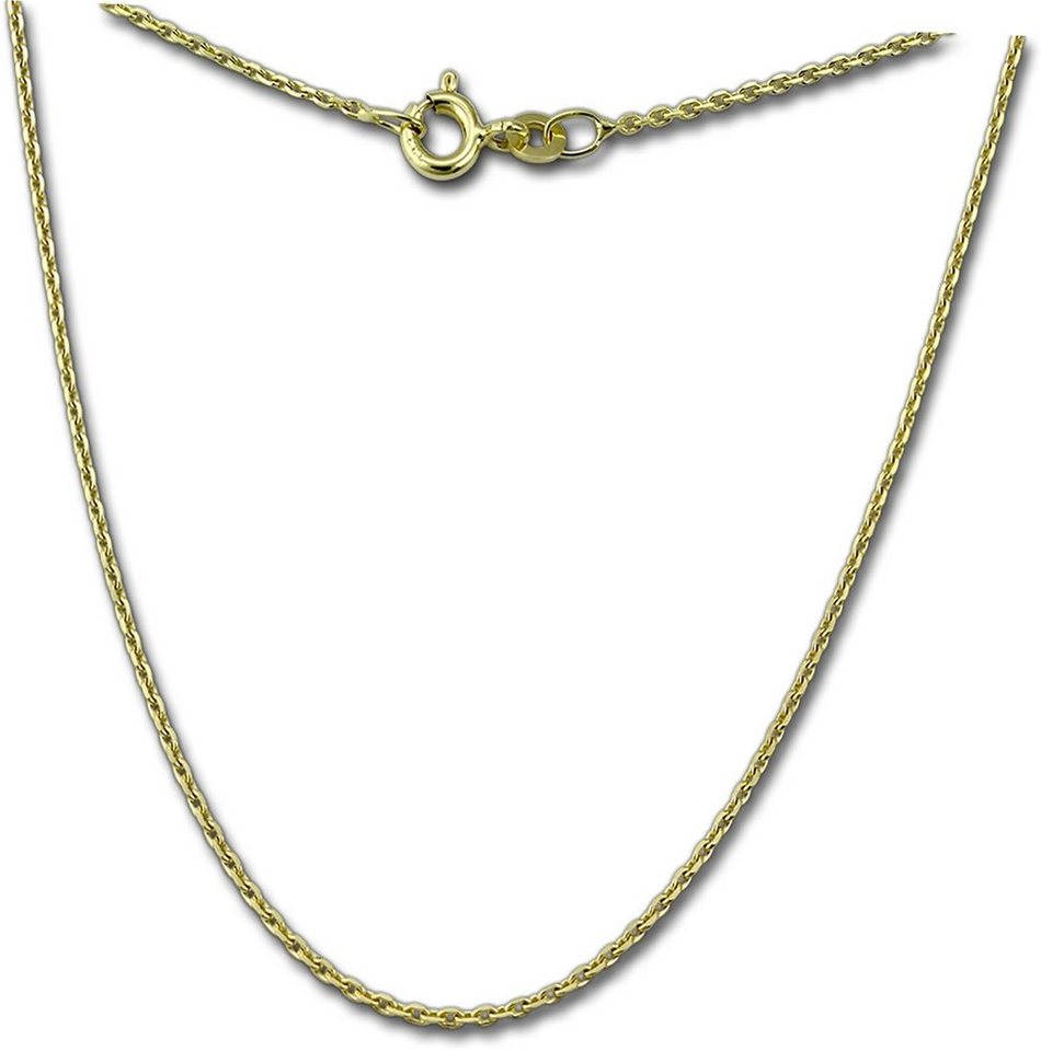 GoldDream Goldkette GoldDream Collier Halskette 8K Gold (Collier), Damen Colliers Halskette 60cm, 333 Gelbgold - 8 Karat Echtgold, 333er von GoldDream