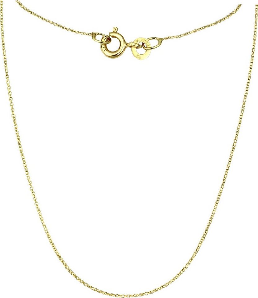 GoldDream Goldkette GoldDream Damen Colliers Halskette 40cm (Colliers, Collier), Damen Colliers Halskette 40cm, 333 Gelbgold - 8 Karat, Farbe: goldfarb von GoldDream