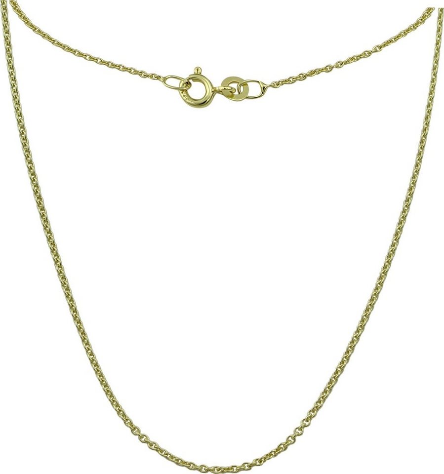 GoldDream Goldkette GoldDream Damen Colliers Halskette 50cm (Collier), Damen Colliers Halskette 50cm, 333 Gelbgold - 8 Karat, Farbe: goldfarb von GoldDream