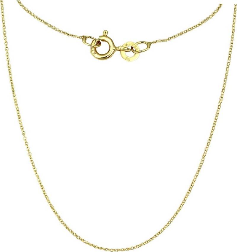 GoldDream Goldkette GoldDream Damen Colliers Halskette 55cm (Colliers, Collier), Damen Colliers Halskette 55cm, 333 Gelbgold - 8 Karat, Farbe: goldfarb von GoldDream