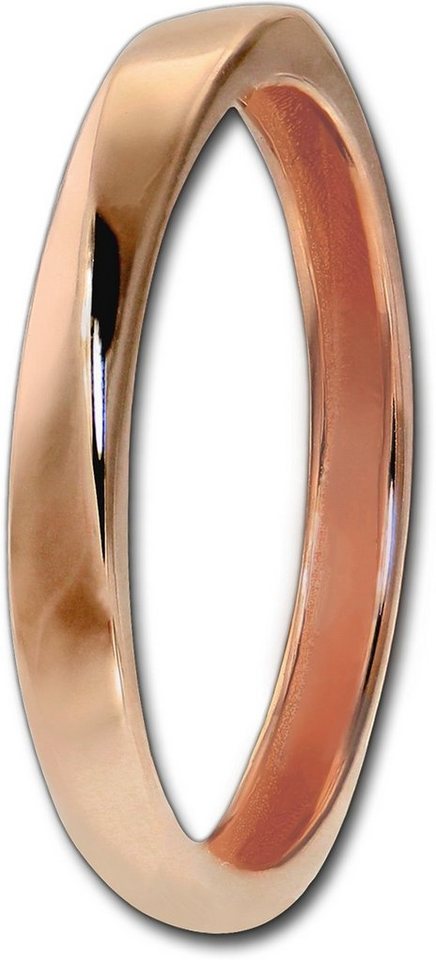 GoldDream Goldring GoldDream Ring Damen Gr. 54 Twist 8K, Damen Ring Echtgold, 333er Rosegold, rose, weiß, Twist GoldDream Goldring GoldDream Ring Damen Gr. 54 Twist 8K, Damen Ring Echtgold, 333er Rosegold, rose, weiß, Twist von GoldDream