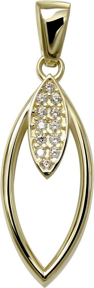 GoldDream Kettenanhänger GoldDream Kettenanhänger Ovale Zirkonia (Kettenanhänger), Ovaleanhänger 333 Gelbgold - 8 Karat, gold, weiß GoldDream Kettenanhänger GoldDream Kettenanhänger Ovale Zirkonia (Kettenanhänger), Ovaleanhänger 333 Gelbgold - 8 Karat, gold, weiß von GoldDream